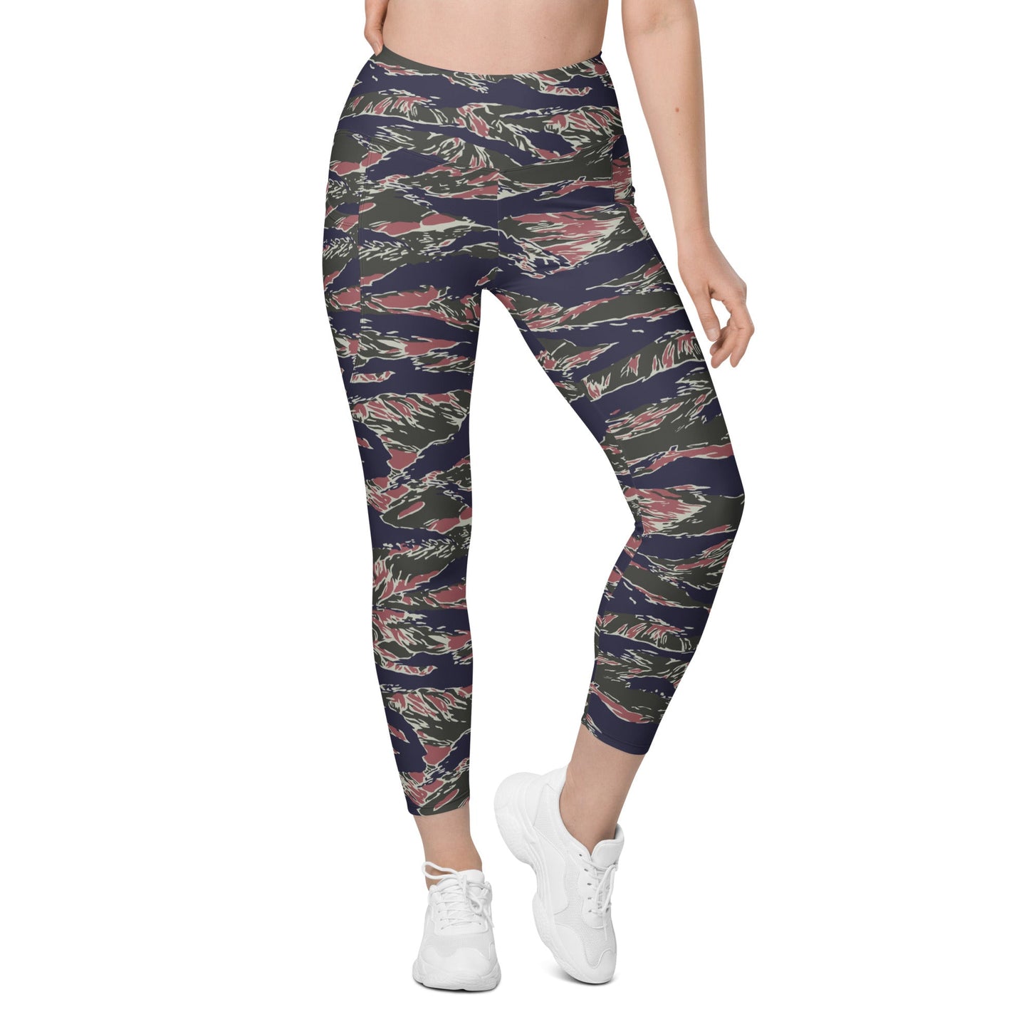 Thailand Tiger Stripe CAMO Womens Leggings with Pockets