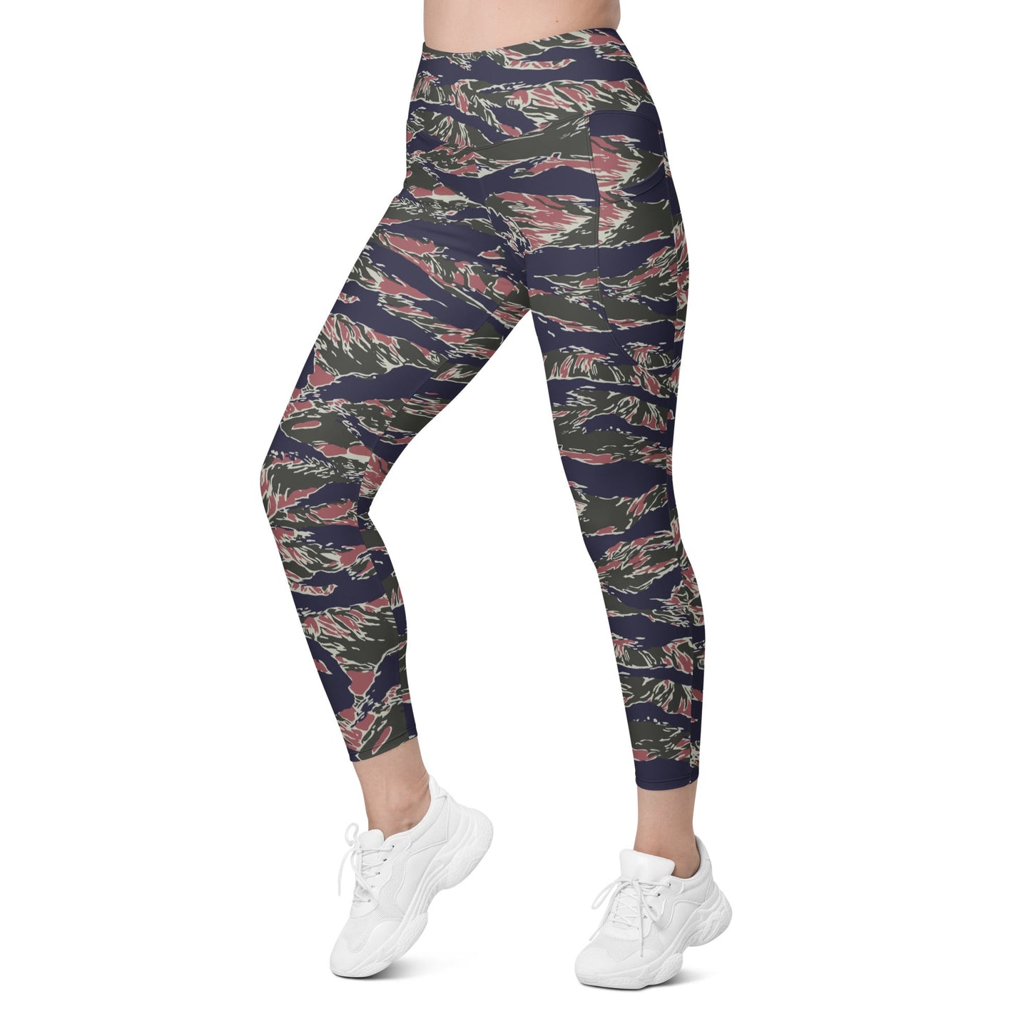 Thailand Tiger Stripe CAMO Womens Leggings with Pockets