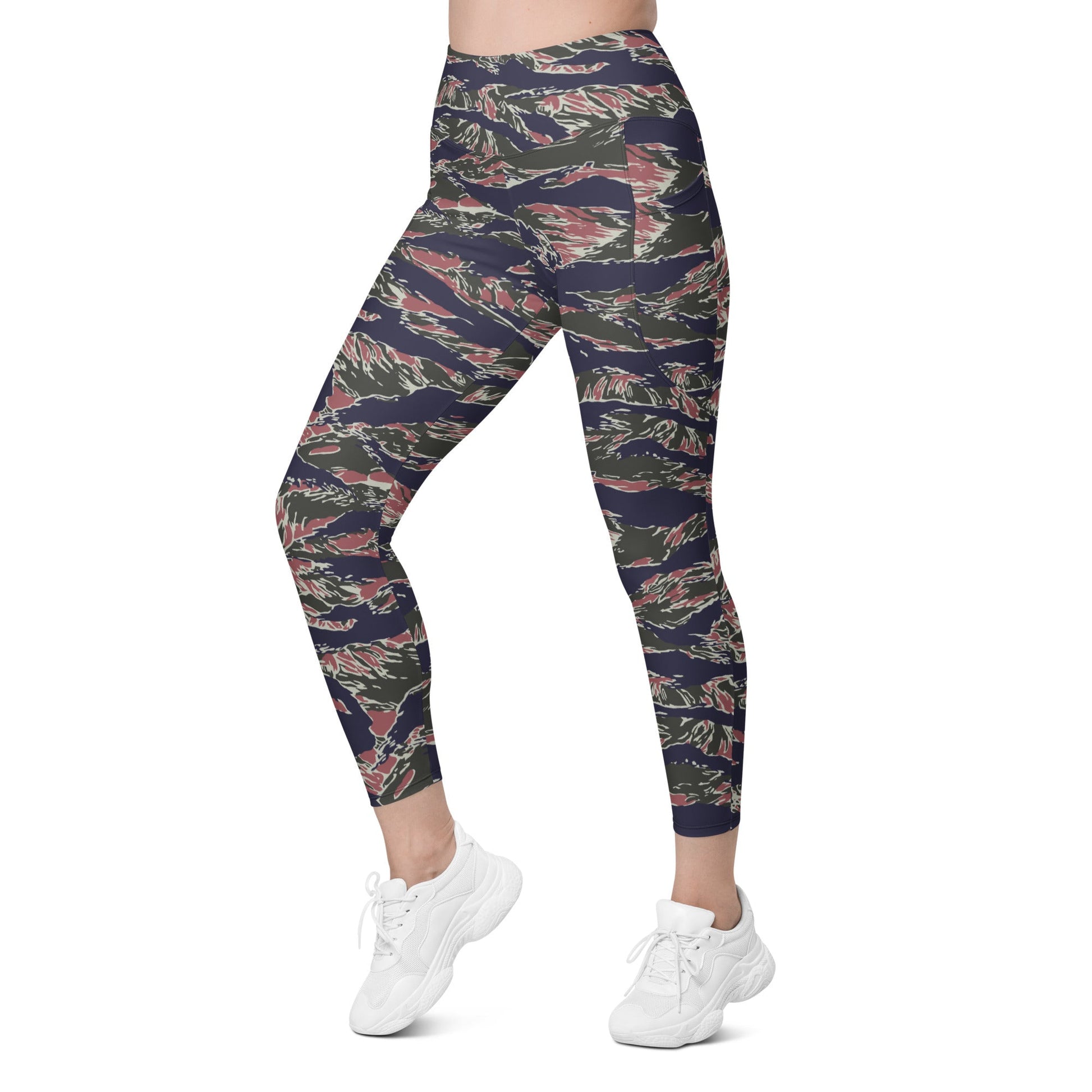 Thailand Tiger Stripe CAMO Womens Leggings with Pockets