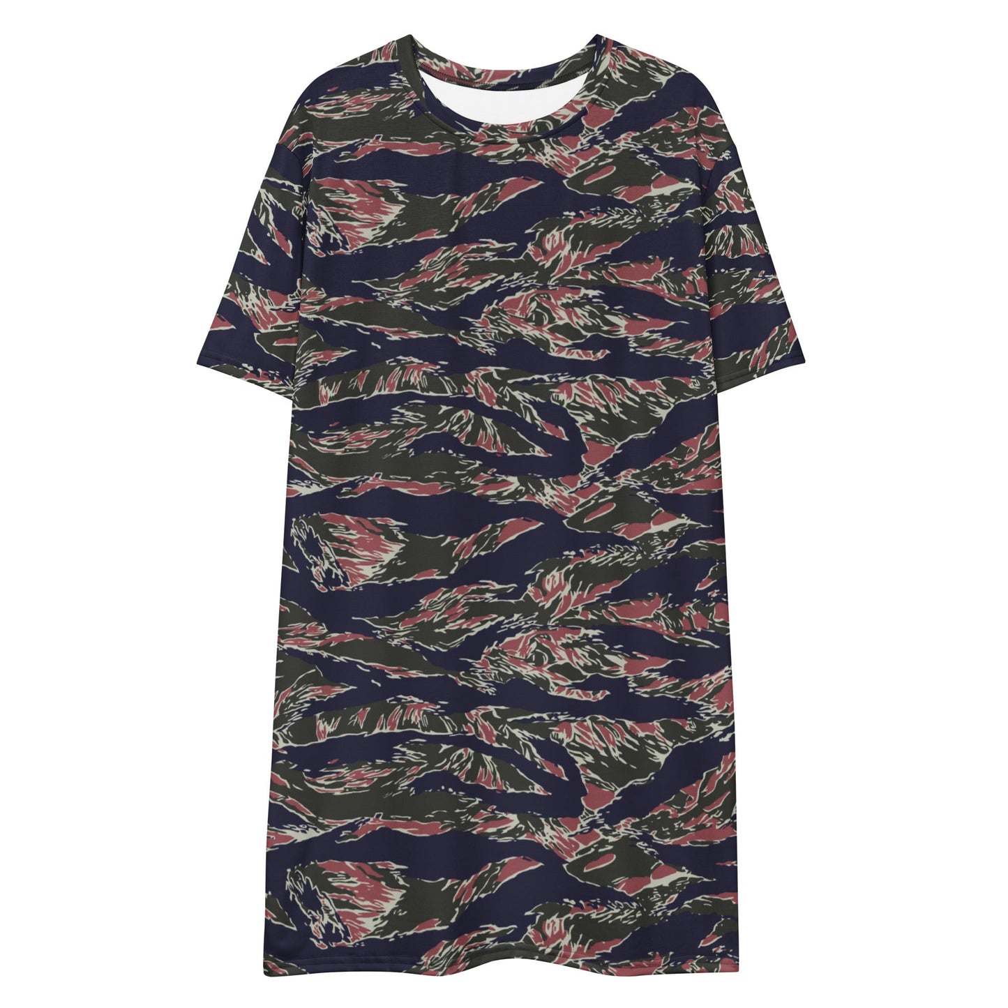 Thailand Tiger Stripe CAMO Womens T-Shirt Dress