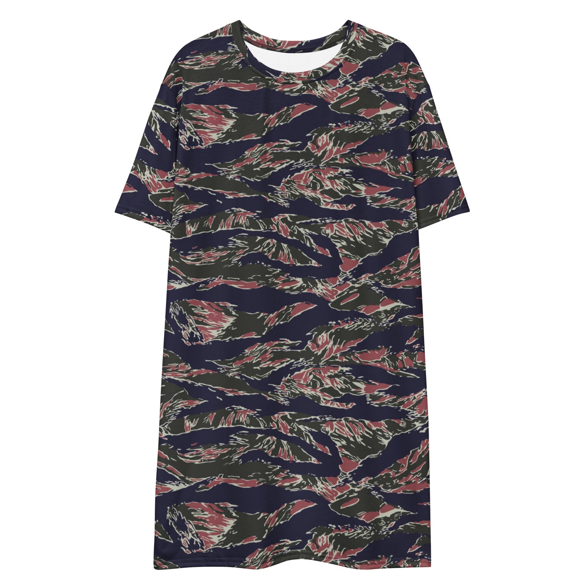 Thailand Tiger Stripe CAMO Womens T-Shirt Dress