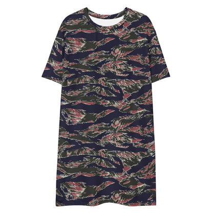 Thailand Tiger Stripe CAMO Womens T-Shirt Dress