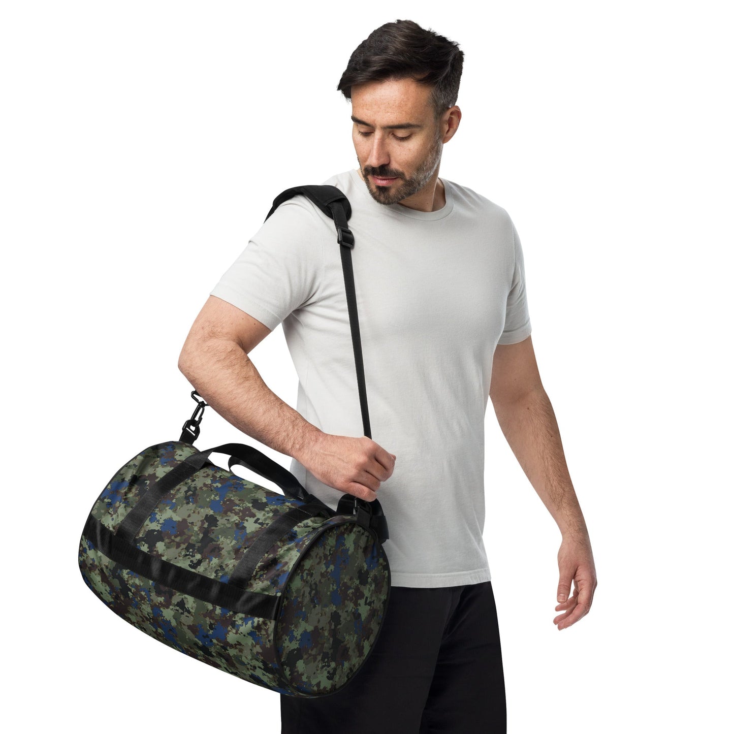 The Tomorrow War Movie Digital Flecktarn CAMO gym bag - Gym Bags