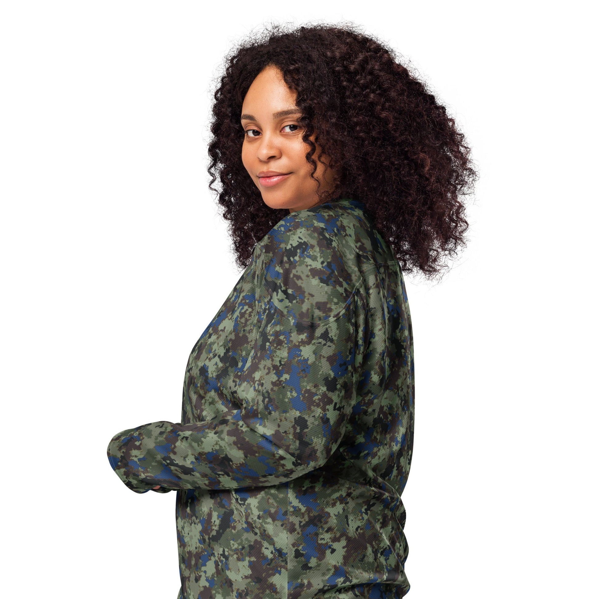 The Tomorrow War Movie Digital Flecktarn CAMO hockey fan jersey - Hockey Jerseys