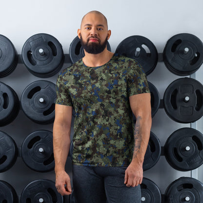 The Tomorrow War Movie Digital Flecktarn CAMO Mens athletic t-shirt - XS - Athletic T-Shirts