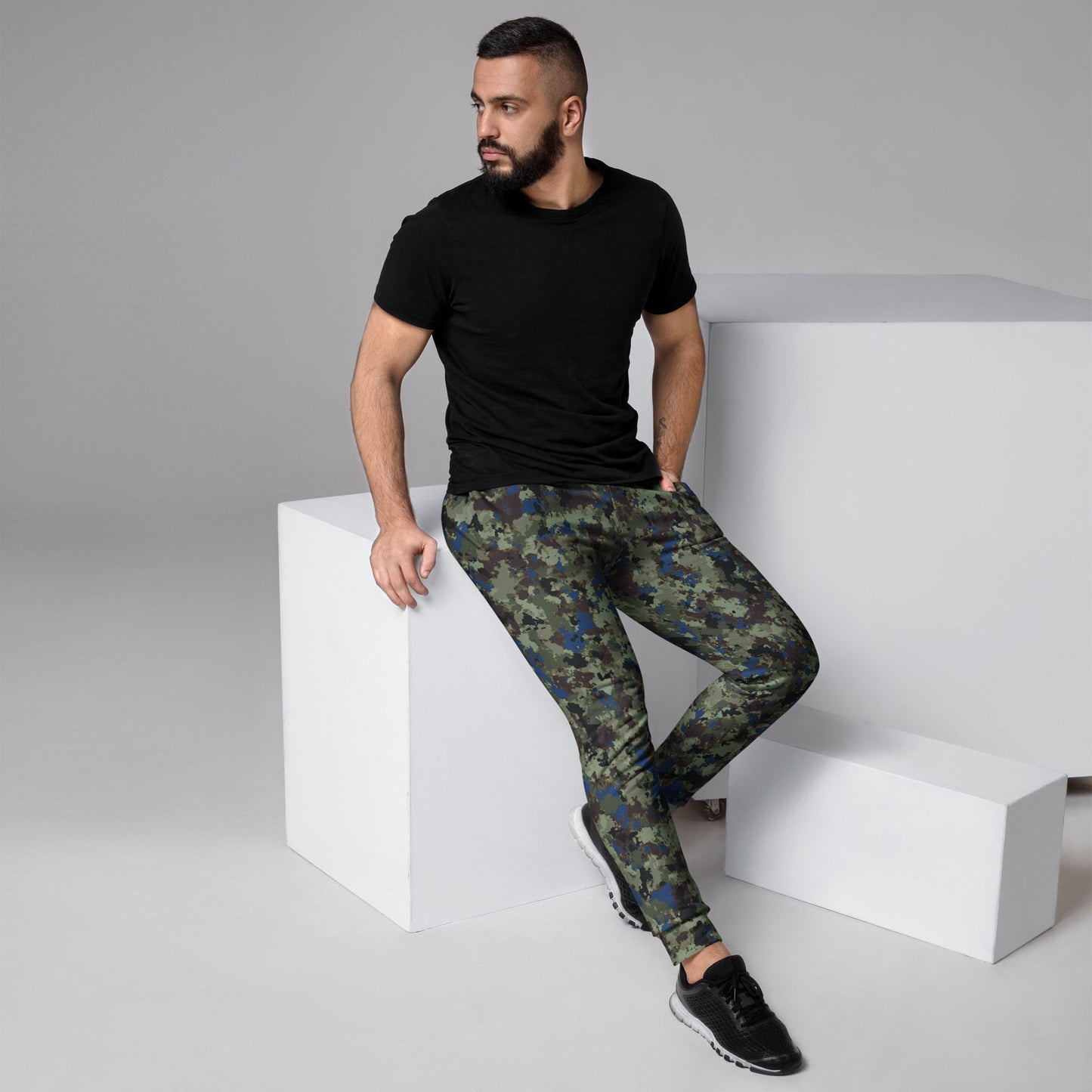 The Tomorrow War Movie Digital Flecktarn CAMO Mens Joggers - XS