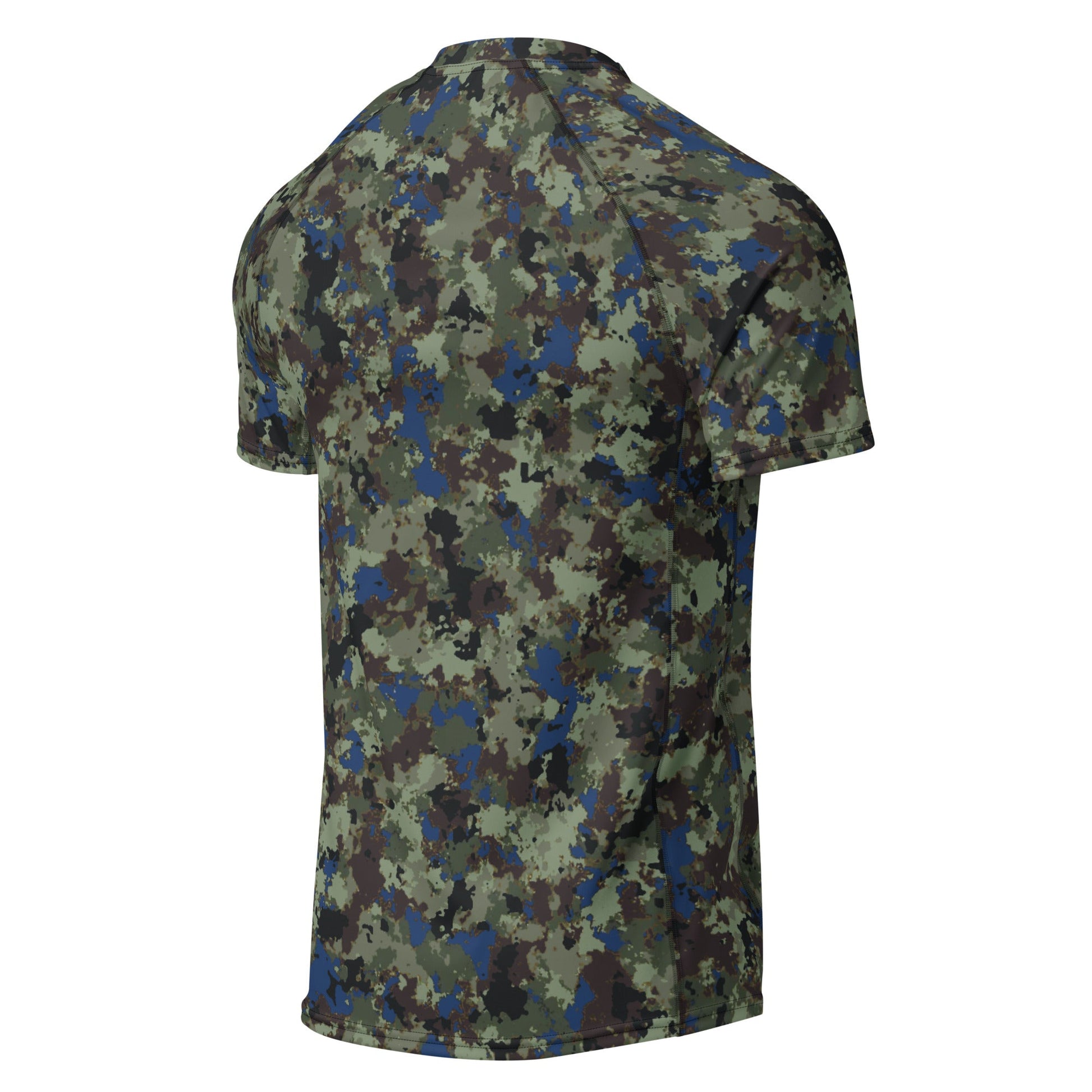 The Tomorrow War Movie Digital Flecktarn CAMO Mens Short-Sleeve Rash Guard - Short-sleeve Guards