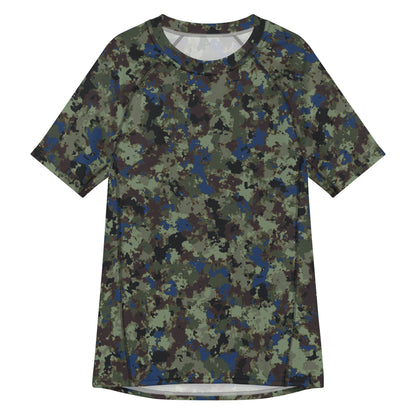 The Tomorrow War Movie Digital Flecktarn CAMO Mens Short-Sleeve Rash Guard - 2XS - Short-sleeve Guards
