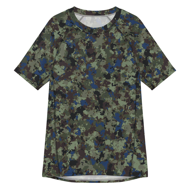 Future Front CAMO Mens Short-Sleeve Rash Guard - 2XS