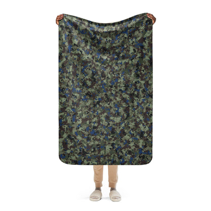 The Tomorrow War Movie Digital Flecktarn CAMO Sherpa blanket - 37″×57″ - Blankets