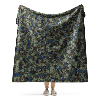 The Tomorrow War Movie Digital Flecktarn CAMO Sherpa blanket - 60″×80″ - Blanket