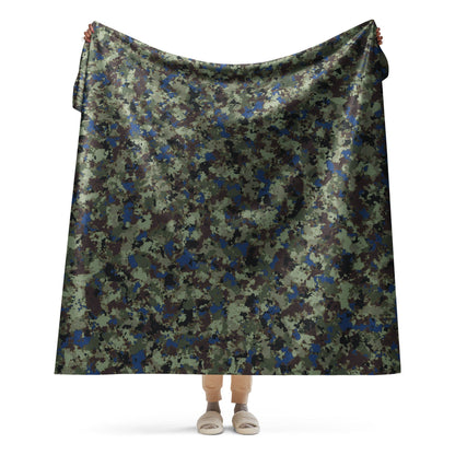The Tomorrow War Movie Digital Flecktarn CAMO Sherpa blanket - 60″×80″ - Blankets