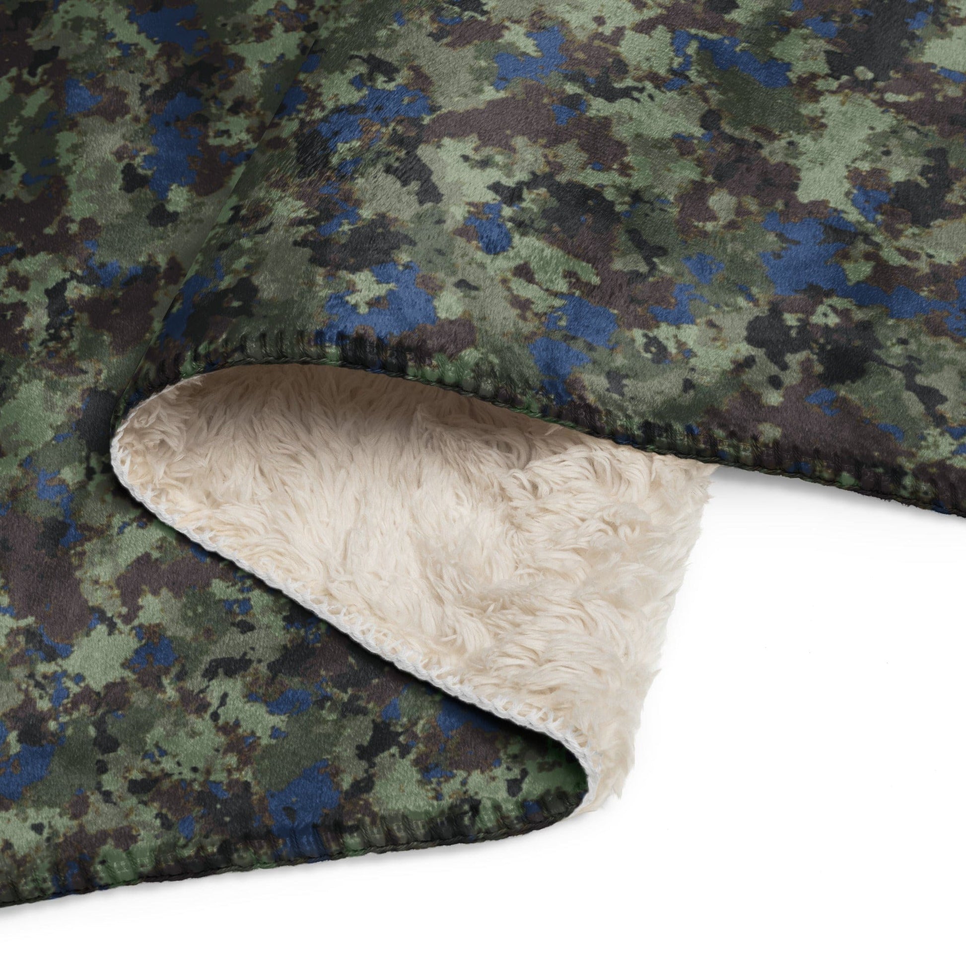 The Tomorrow War Movie Digital Flecktarn CAMO Sherpa blanket - Blankets