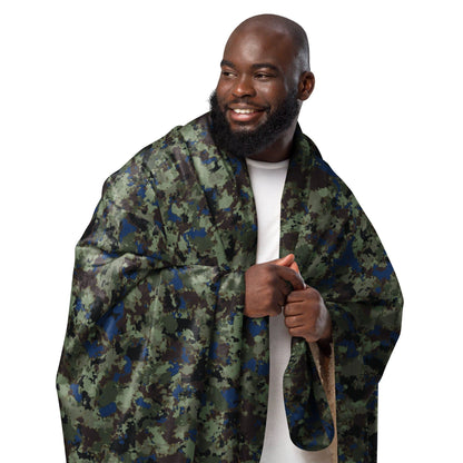 The Tomorrow War Movie Digital Flecktarn CAMO Sherpa blanket - Blankets