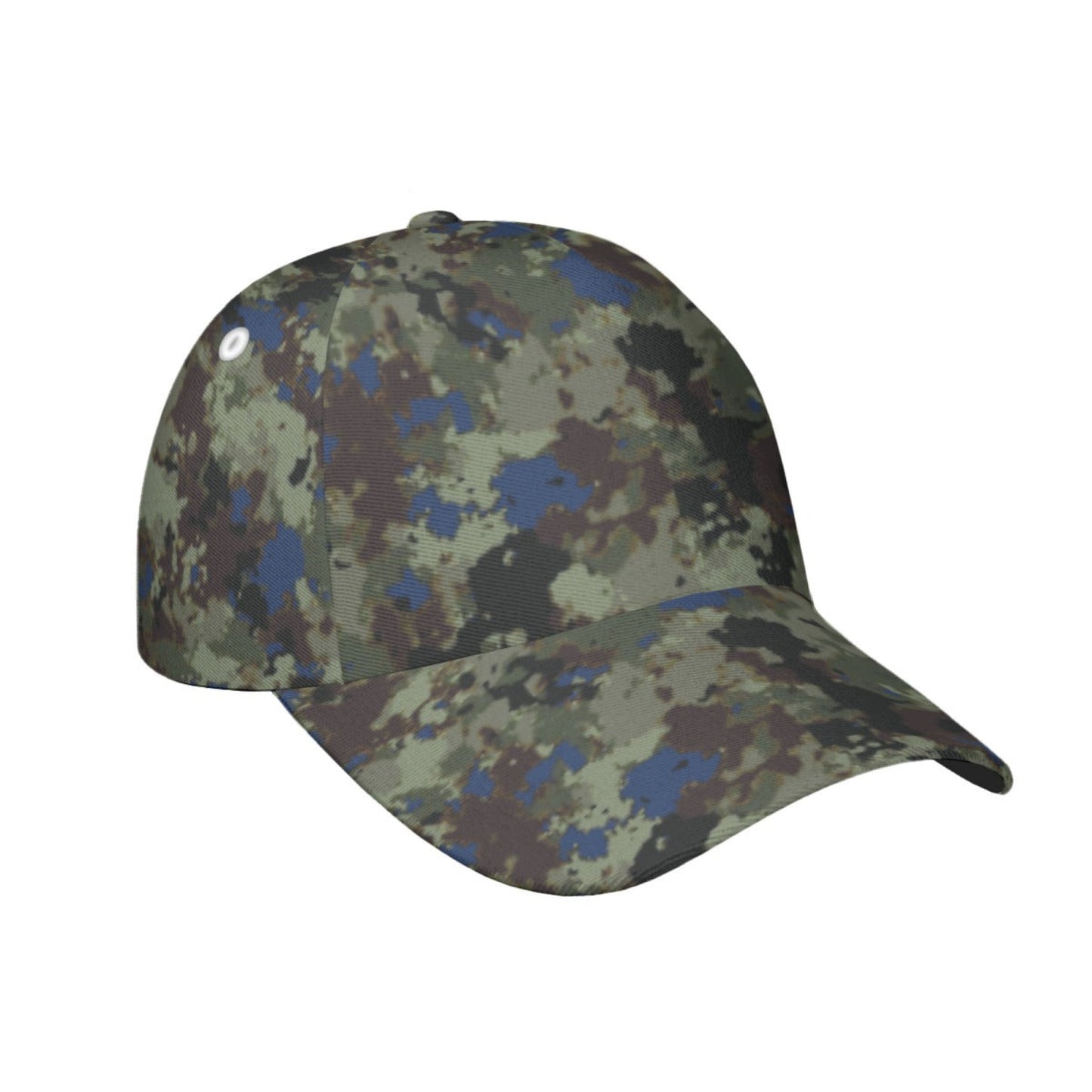 The Tomorrow War Movie Digital Flecktarn CAMO Snapback Ball Cap - U / White
