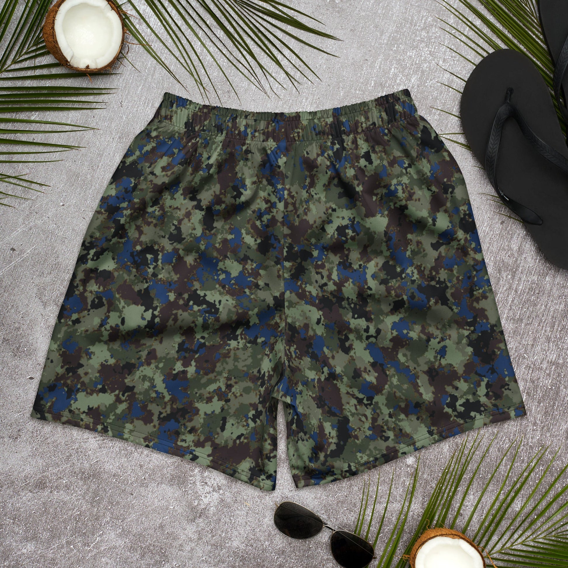 The Tomorrow War Movie Digital Flecktarn CAMO Unisex Athletic Long Shorts