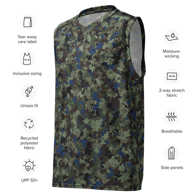 Future Front CAMO Unisex Basketball Jersey
