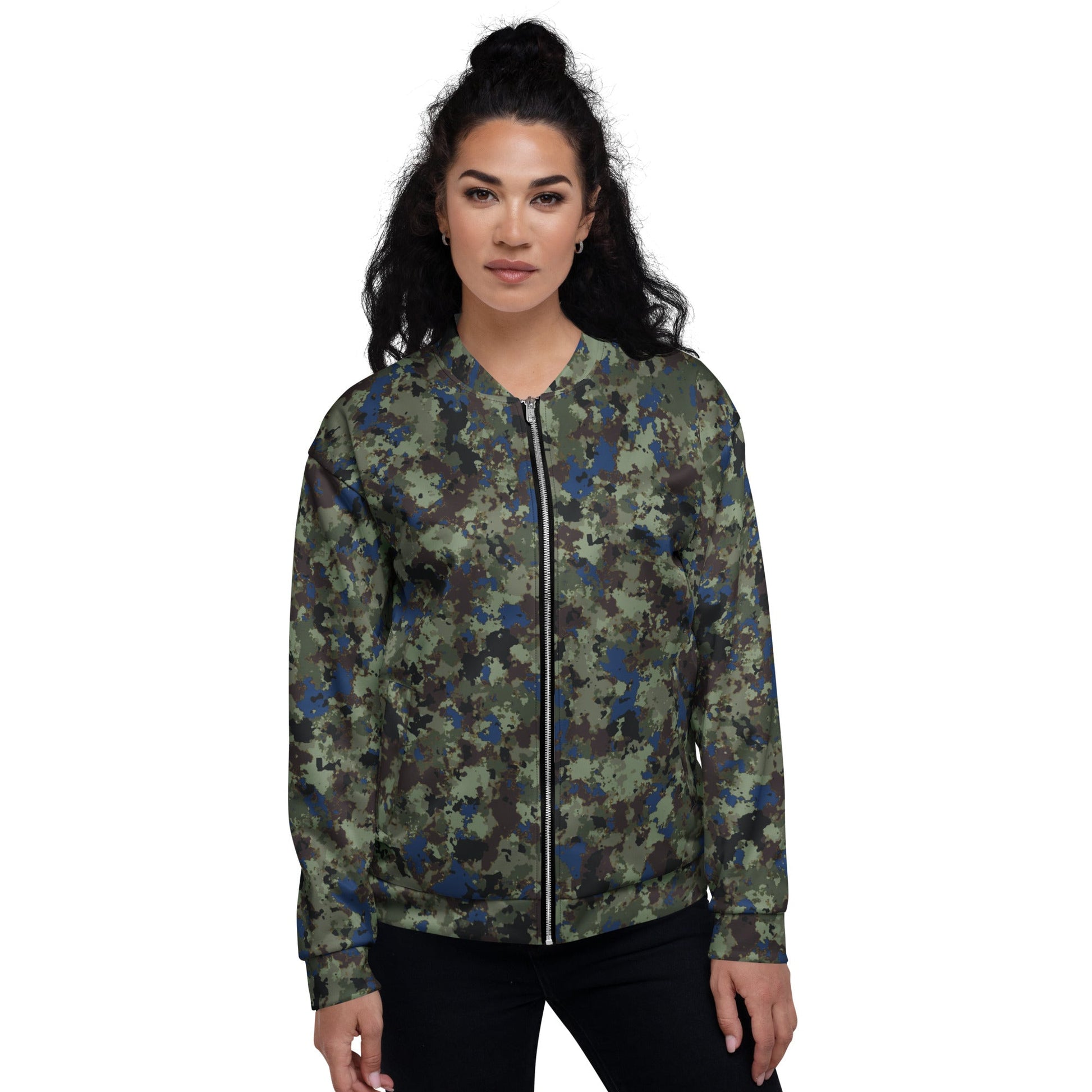 The Tomorrow War Movie Digital Flecktarn CAMO Unisex Bomber Jacket - Jackets