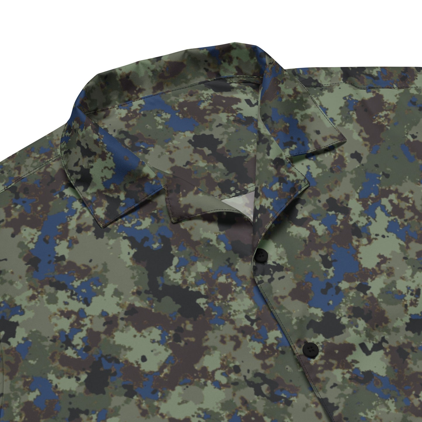 The Tomorrow War Movie Digital Flecktarn CAMO Unisex button shirt - Button Shirts