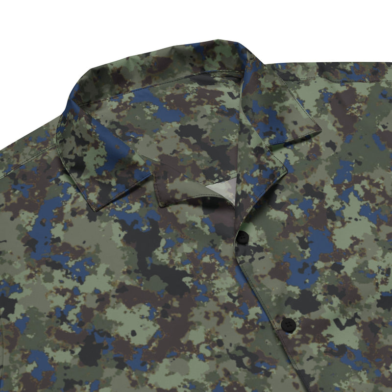 Future Front CAMO Unisex Short-Sleeve Button Shirt