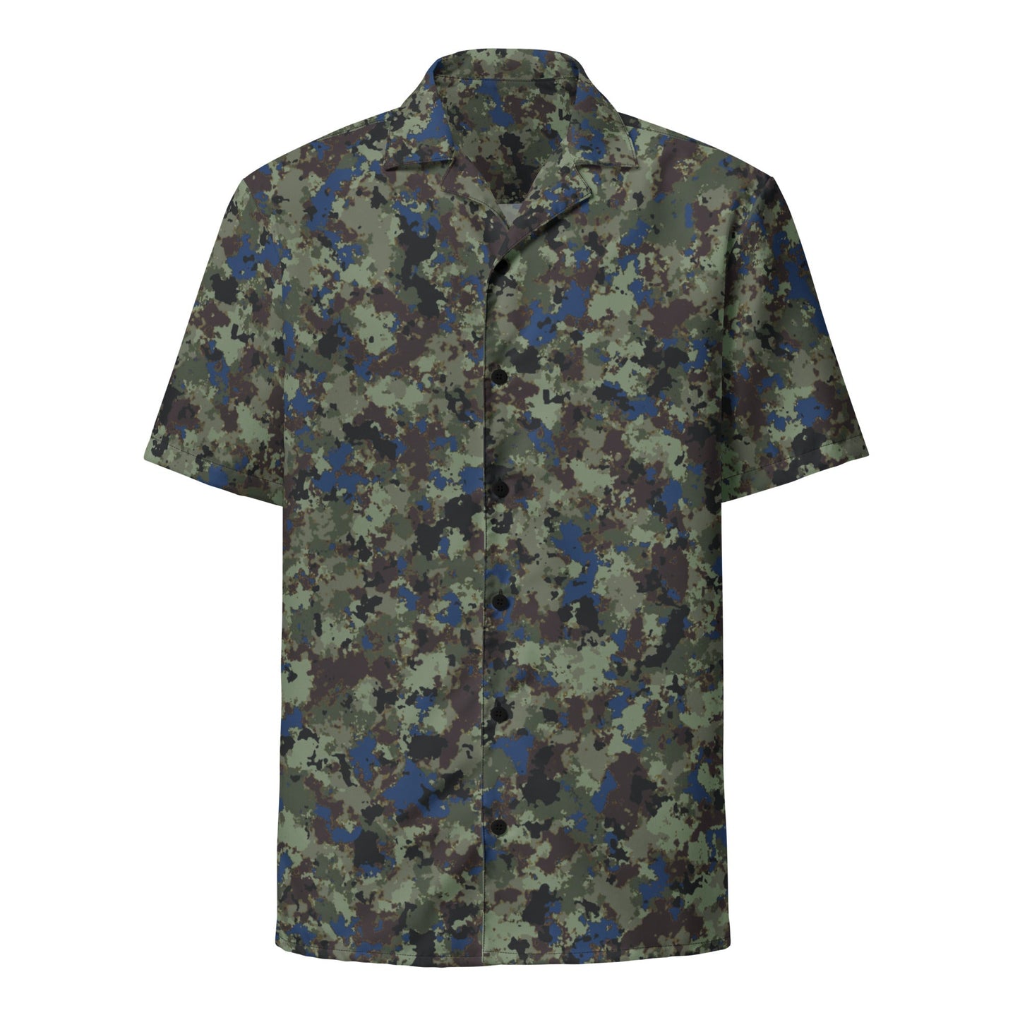 The Tomorrow War Movie Digital Flecktarn CAMO Unisex button shirt - Button Shirts