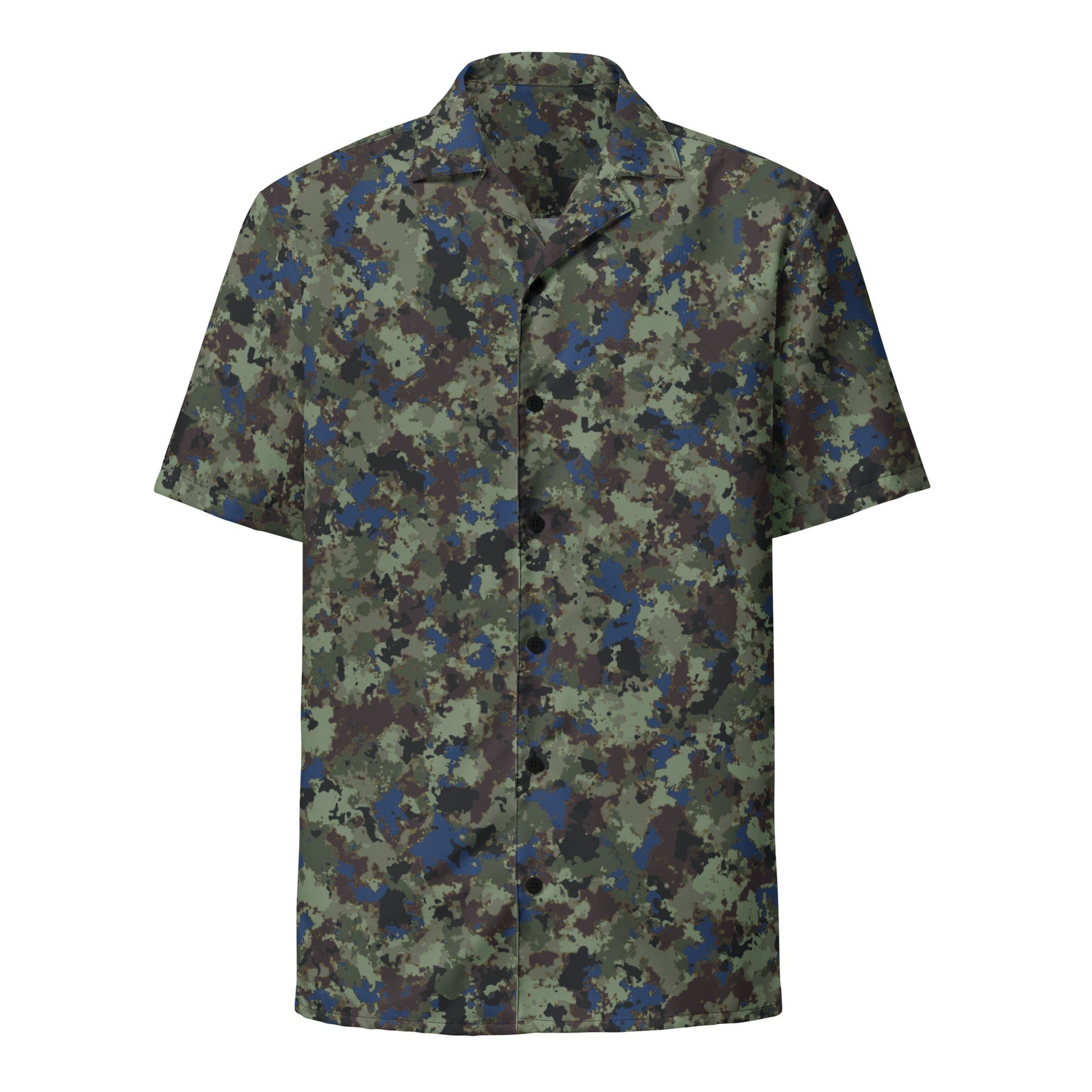 The Tomorrow War Movie Digital Flecktarn CAMO Unisex button shirt - Button Shirts