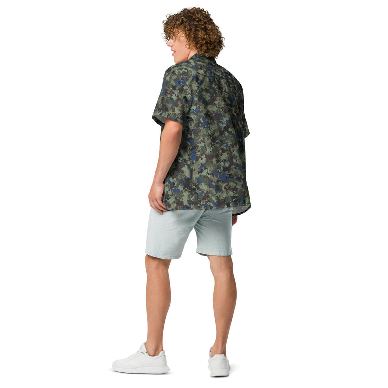 Future Front CAMO Unisex Short-Sleeve Button Shirt