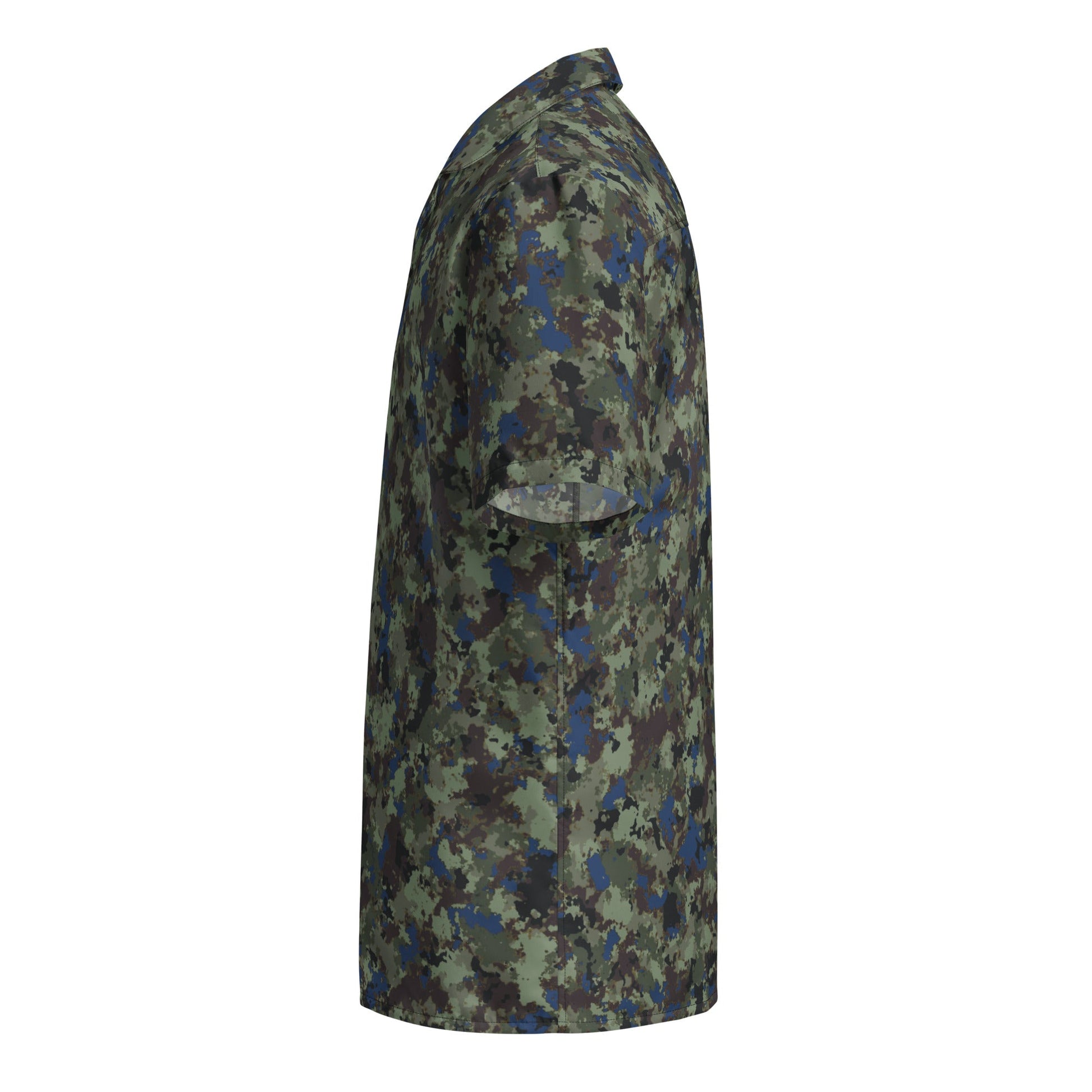 The Tomorrow War Movie Digital Flecktarn CAMO Unisex button shirt - Button Shirts