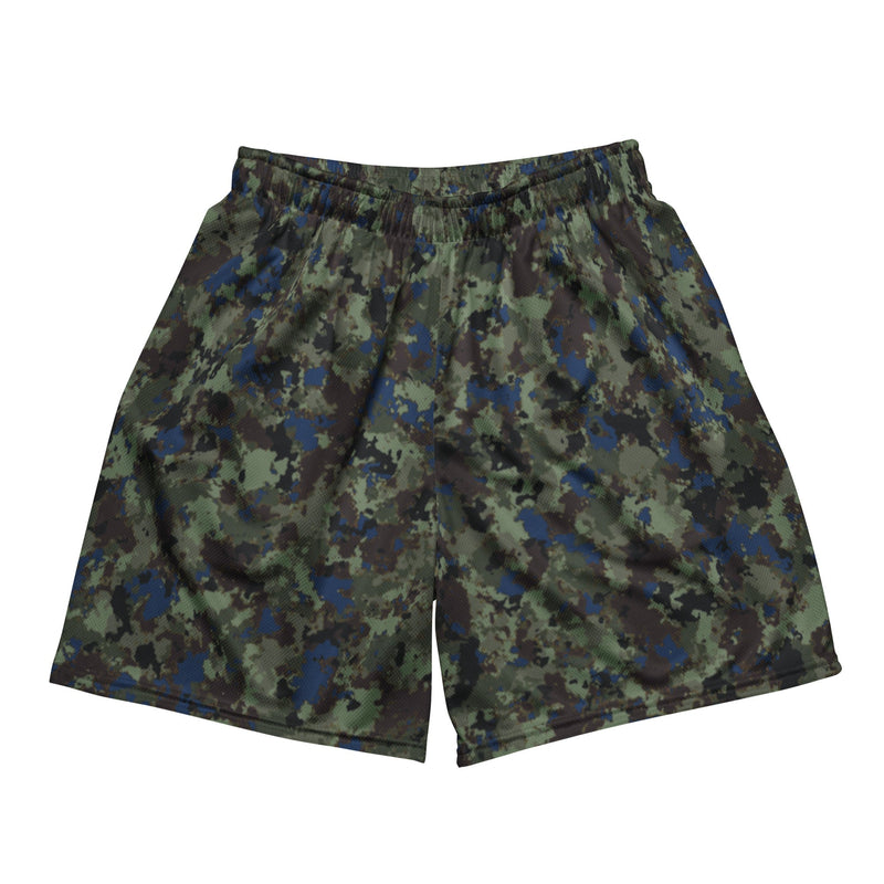 Future Front CAMO Unisex Mesh Shorts - 2XS