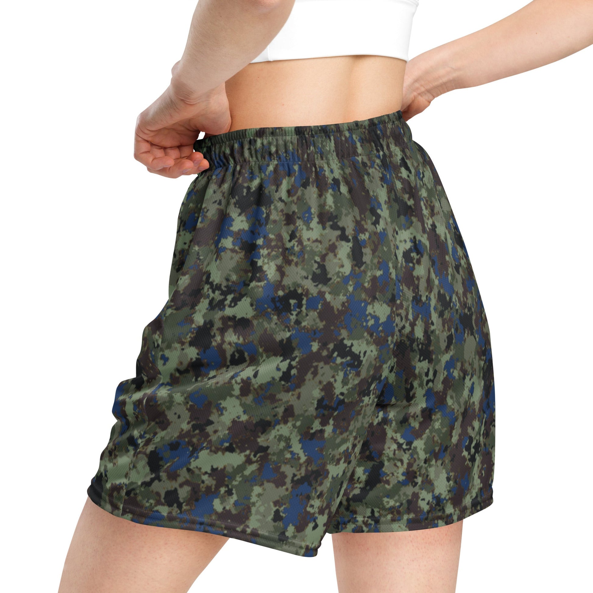 The Tomorrow War Movie Digital Flecktarn CAMO Unisex mesh shorts - Mesh Shorts