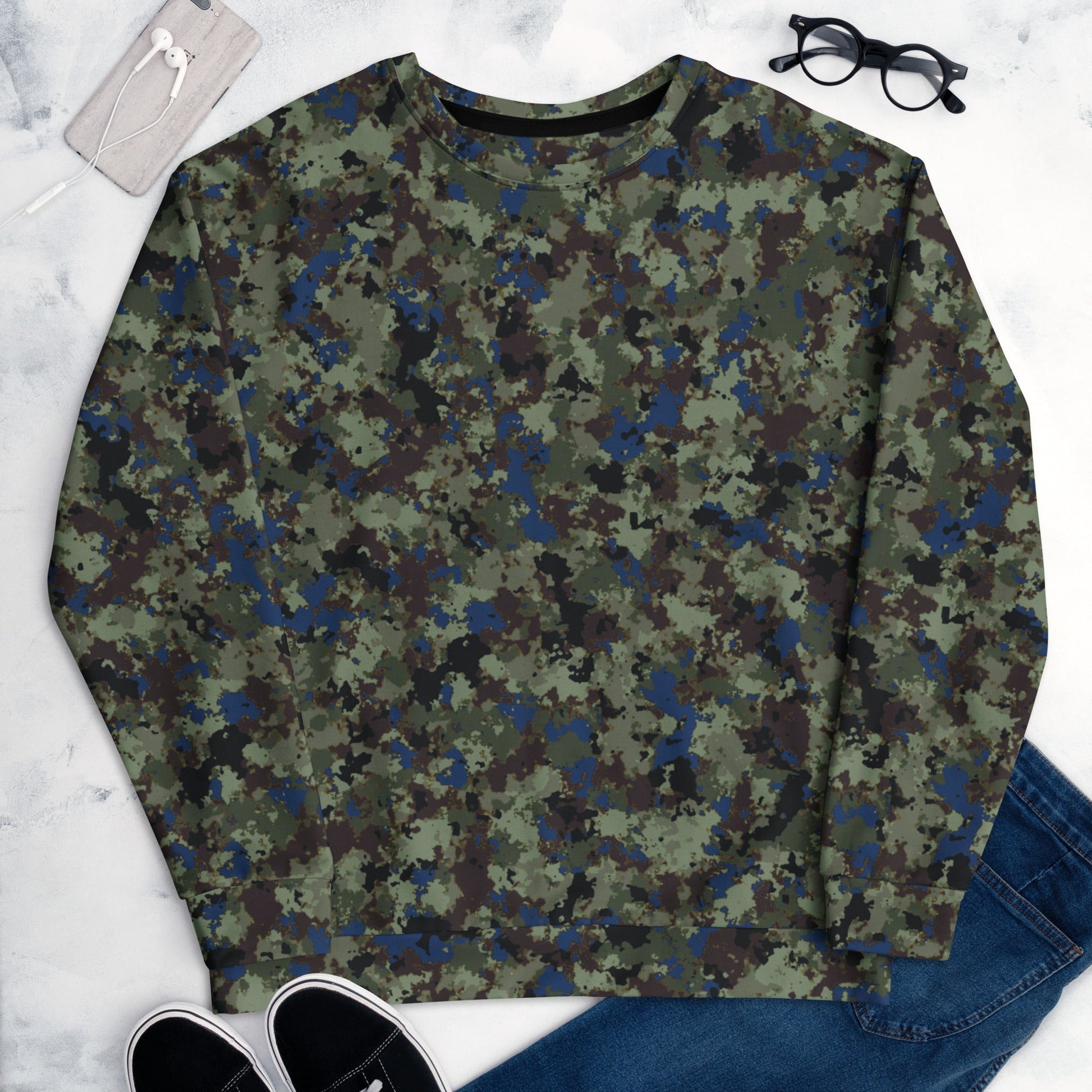The Tomorrow War Movie Digital Flecktarn CAMO Unisex Sweatshirt - Sweatshirts