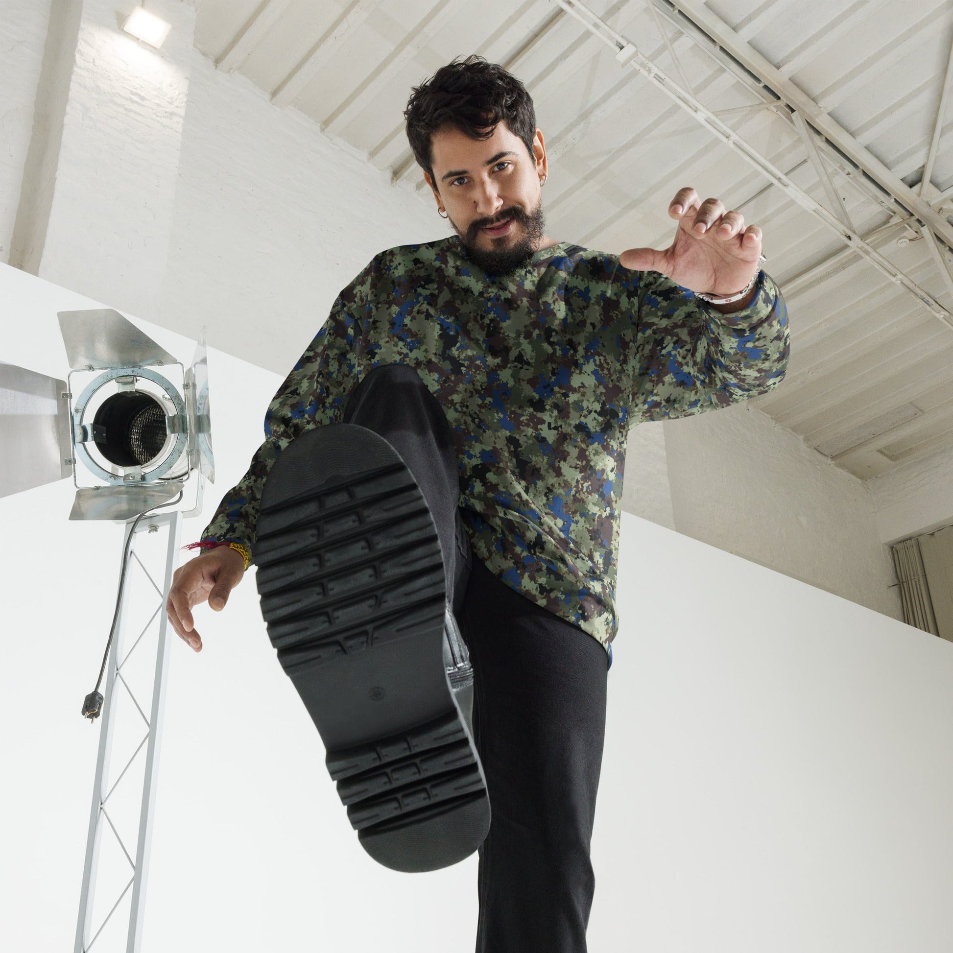 The Tomorrow War Movie Digital Flecktarn CAMO Unisex Sweatshirt - Sweatshirts