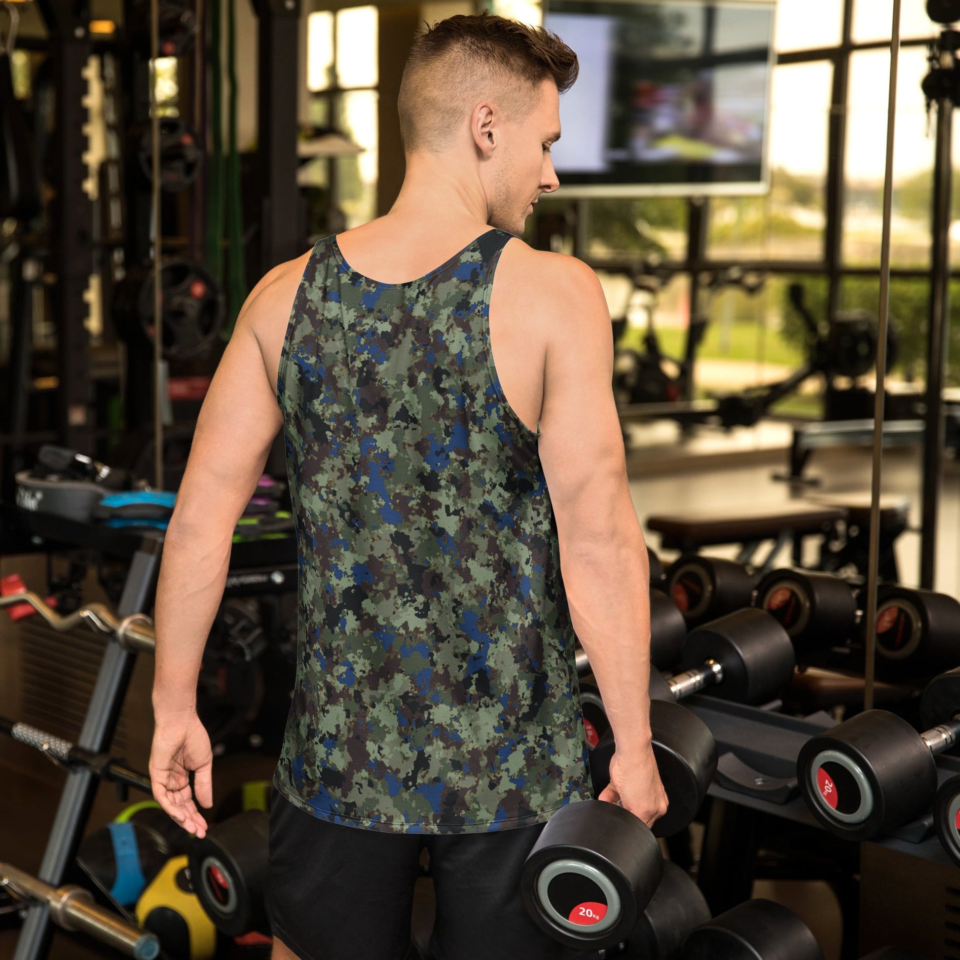 The Tomorrow War Movie Digital Flecktarn CAMO Unisex Tank Top - Tops
