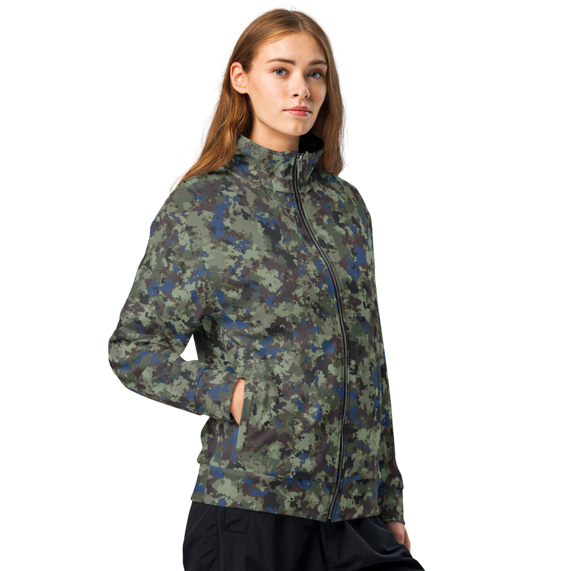 The Tomorrow War Movie Digital Flecktarn CAMO Unisex track jacket - Track Jackets