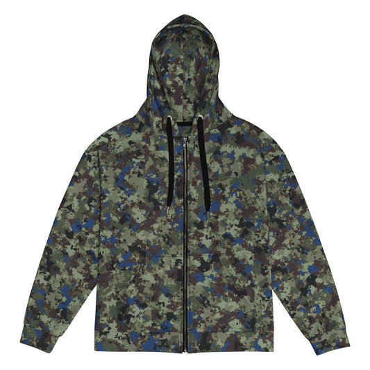 The Tomorrow War Movie Digital Flecktarn CAMO Unisex zip hoodie 2XS Zip Hoodies