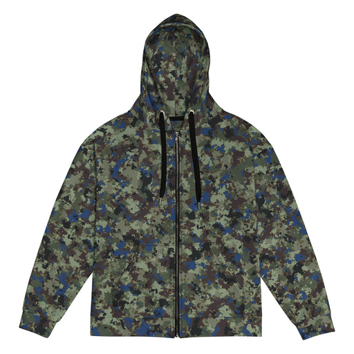 Future Front CAMO Unisex Zip Hoodie - 2XS