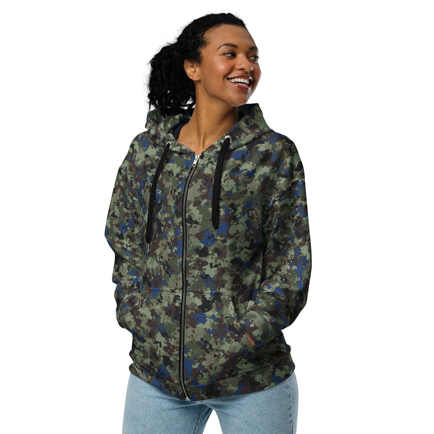 The Tomorrow War Movie Digital Flecktarn CAMO Unisex zip hoodie Zip Hoodies