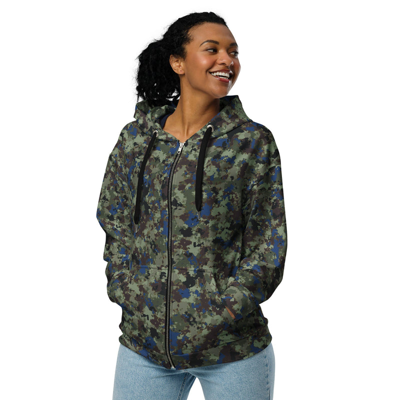 Future Front CAMO Unisex Zip Hoodie