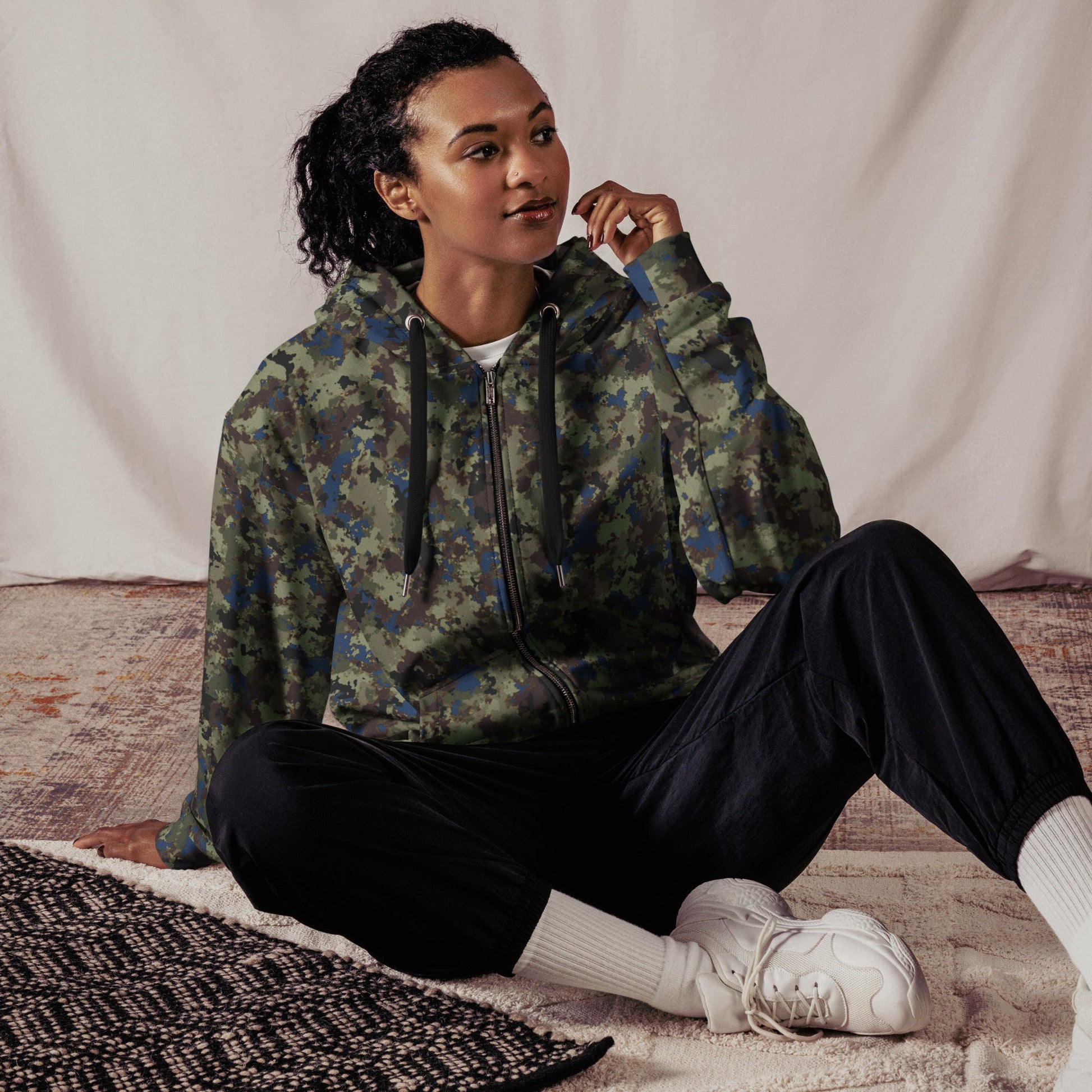 The Tomorrow War Movie Digital Flecktarn CAMO Unisex zip hoodie Zip Hoodies