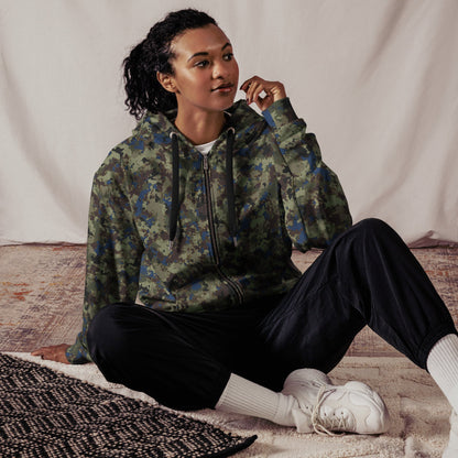 The Tomorrow War Movie Digital Flecktarn CAMO Unisex zip hoodie Zip Hoodies