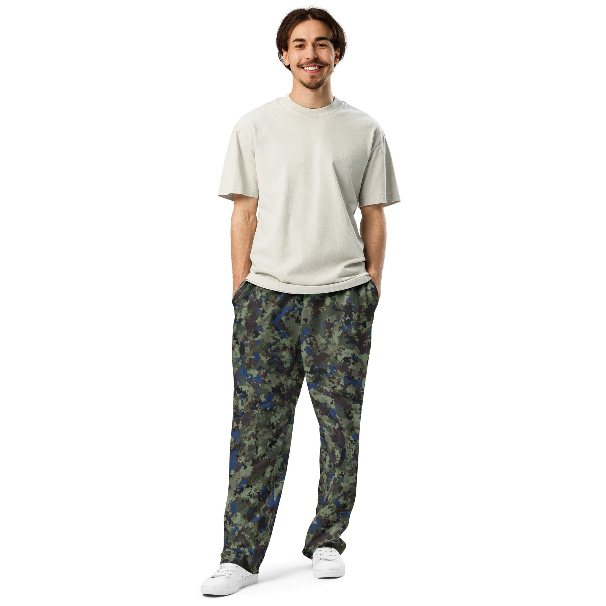 The Tomorrow War Movie Digital Flecktarn CAMO Wide-leg joggers - Joggers