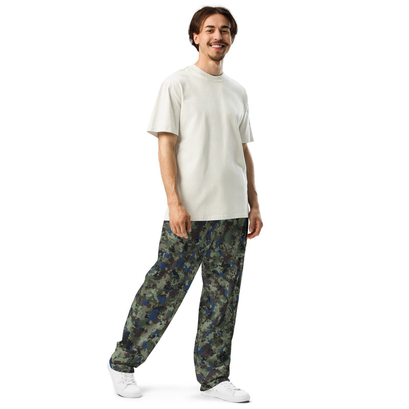Future Front CAMO Unisex Wide-Leg Joggers