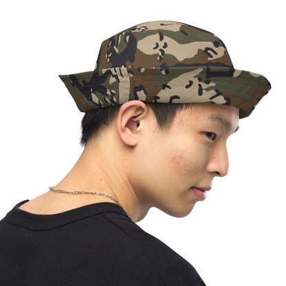 Thermoball Chocolate Chip Woodland CAMO Reversible bucket hat