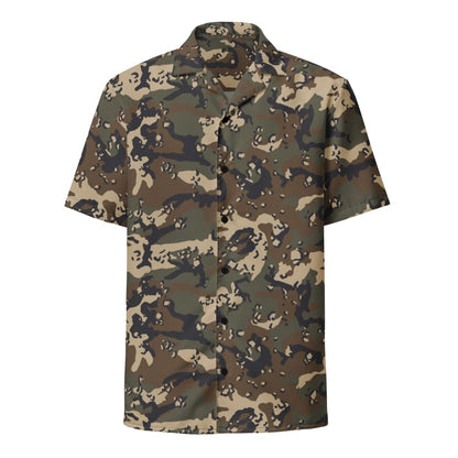 Thermoball Chocolate Chip Woodland CAMO Unisex button shirt