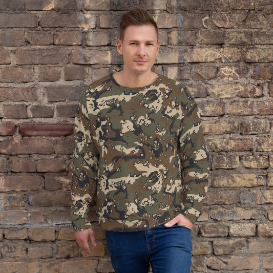 Thermoball Chocolate Chip Woodland CAMO Unisex Sweatshirt - XS