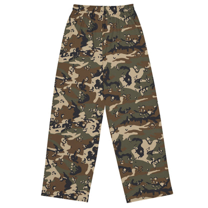 Thermoball Chocolate Chip Woodland CAMO unisex wide-leg pants - Unisex Wide-Leg Pants