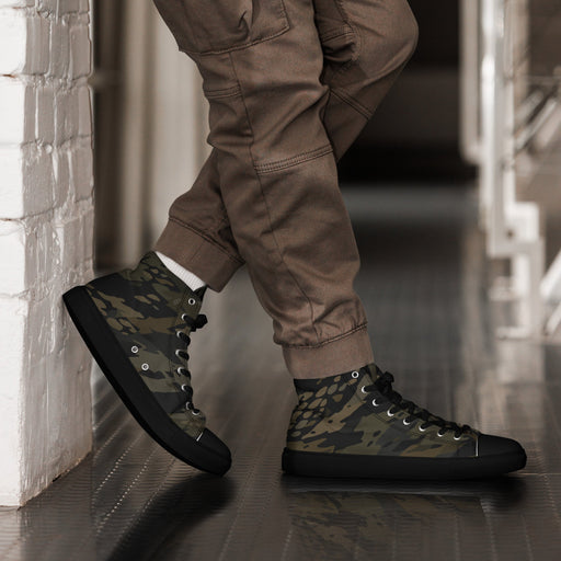 Third Option Ground Branch CAMO Mens High-Top Canvas Shoes - 5