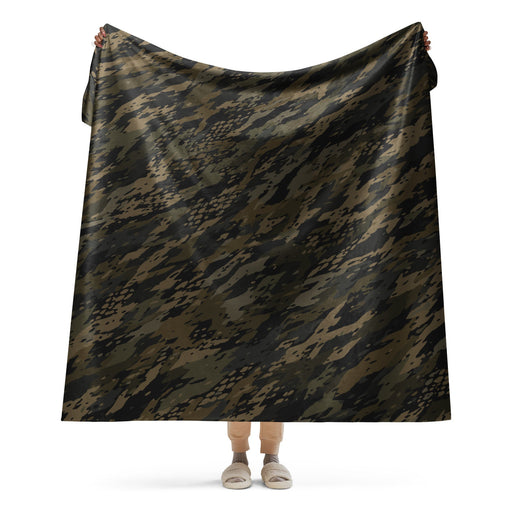 Third Option Ground Branch CAMO Sherpa Blanket - 60″×80″