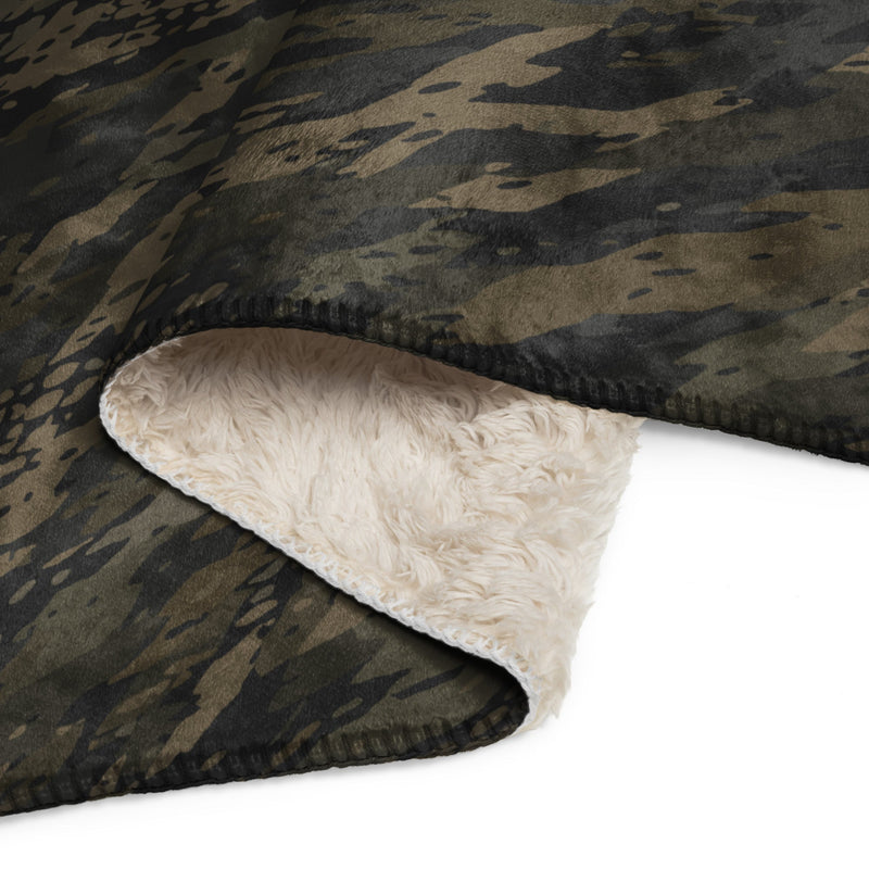 Third Option Ground Branch CAMO Sherpa Blanket