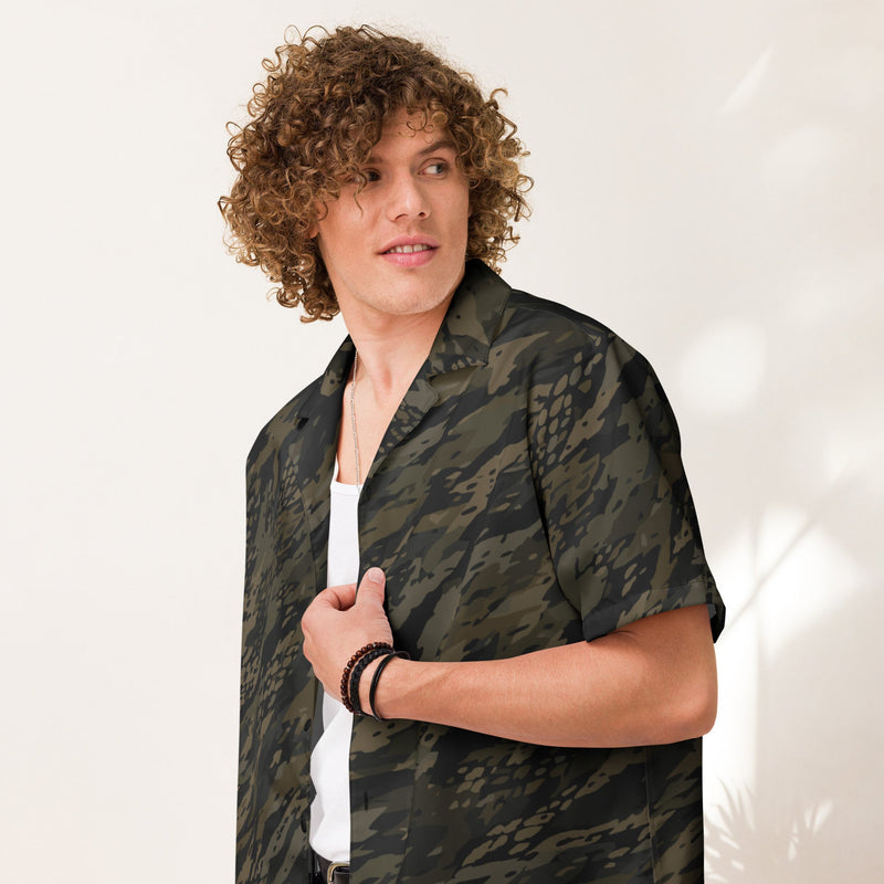Third Option Ground Branch CAMO Unisex Short-Sleeve Button Shirt - Button-Up